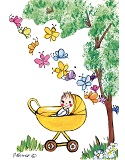 B3 – Baby in Pram