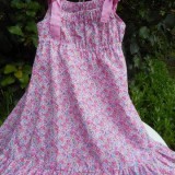 Hot Pink Floral Dress