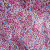 Hot Pink Floral Dress Fabric
