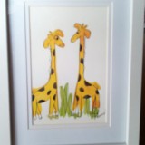 Giraffe Framed Print