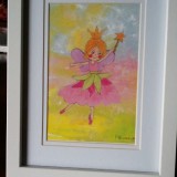 Poppy Fairy Framed Print
